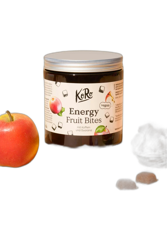 KoRo Gummies aux fruits, café et guarana 120 gélules