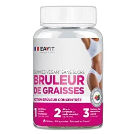 EAFit GUMMIES - Brûleur de graisses - 60 gummies