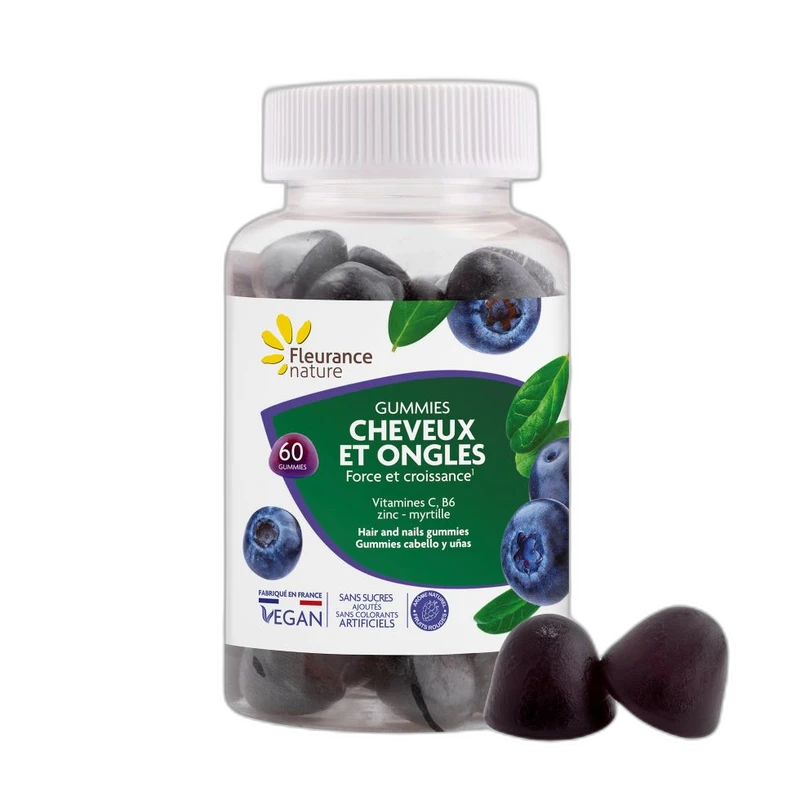 Fleurance Nature Gummies cheveux et ongles