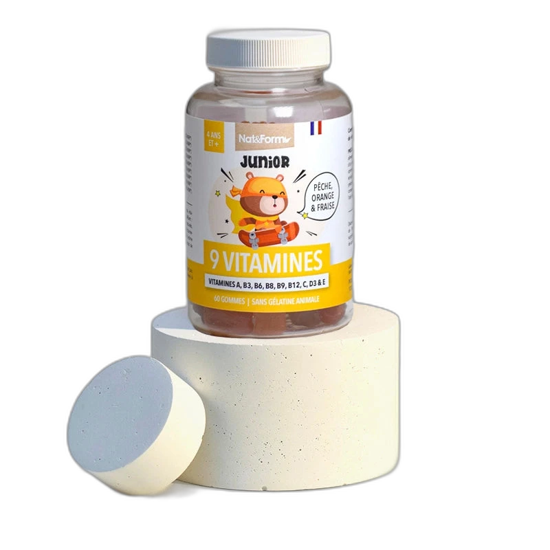 Nat&Form Gummies Junior 9 Vitamines