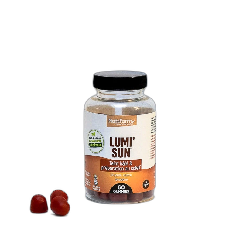 Nat&Form Lumi'Sun Gummies