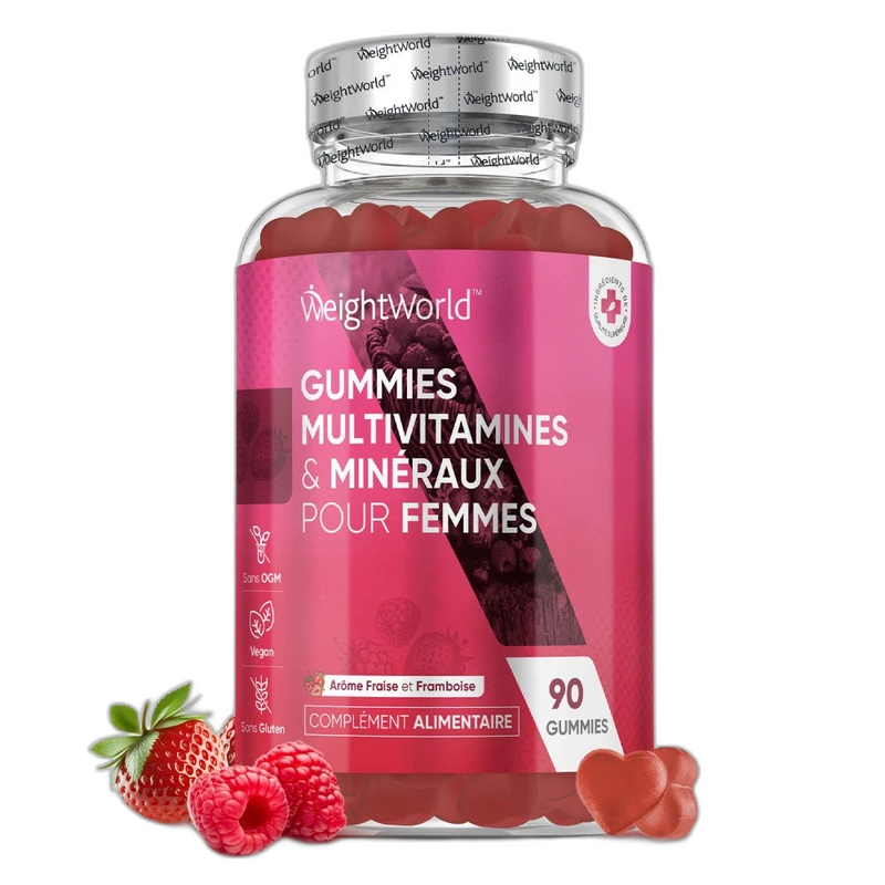WeightWorld Gummies Multivitaminés pour Femmes