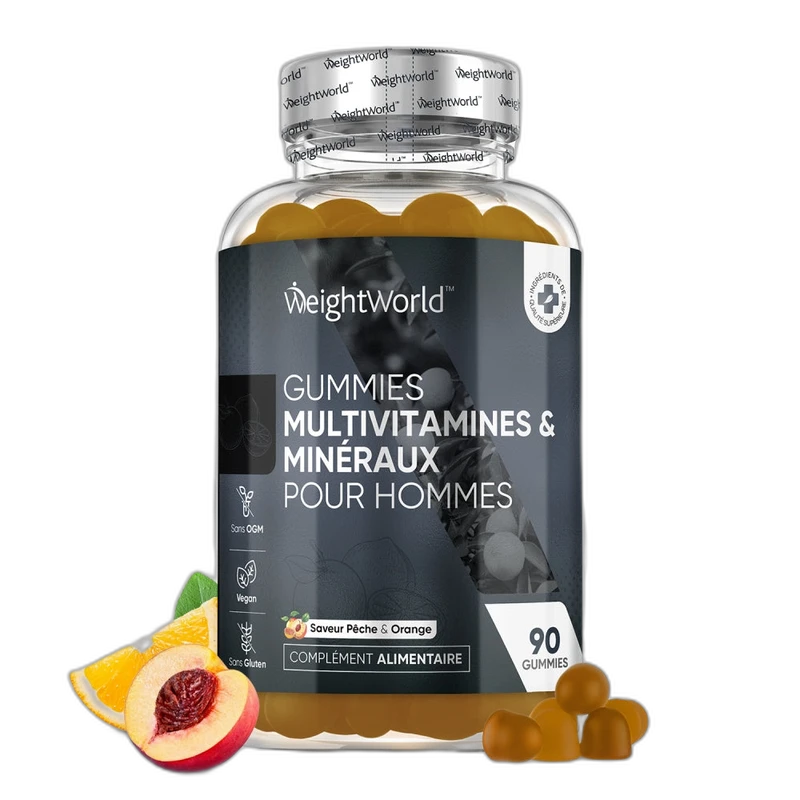 WeightWorld Gummies Multivitaminés pour Hommes