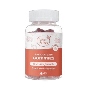 Belle et Bio Gummies Safran & B6
