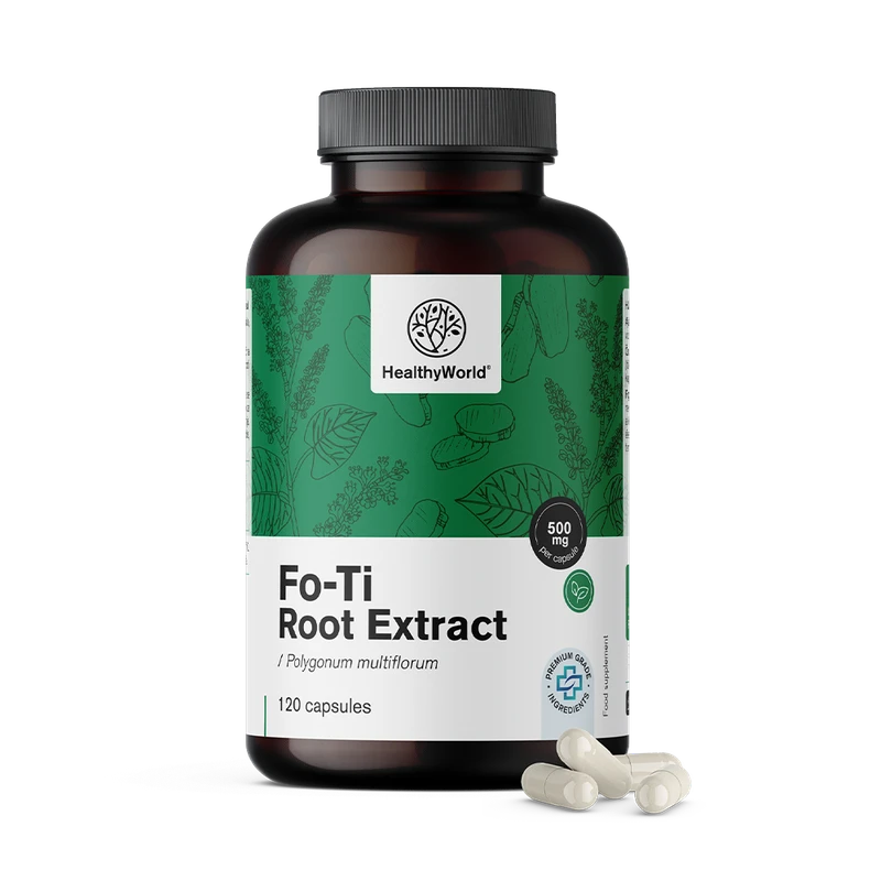 HealthyWorld Fo-Ti (He Shou Wu) 500 mg