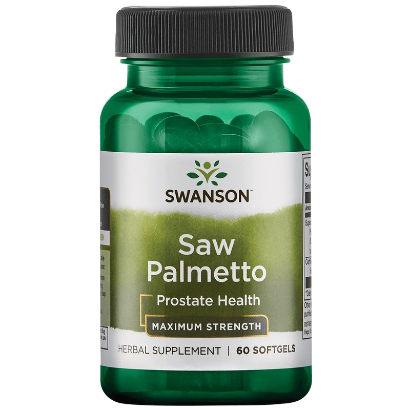 Swanson Complément d’herbes Saw Palmetto 320 mg