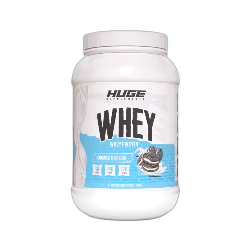 Huge Supplements ⚠️ DOUBLON À SUPPRIMER — Huge Supplements Whey Protein concentrée (1/4)