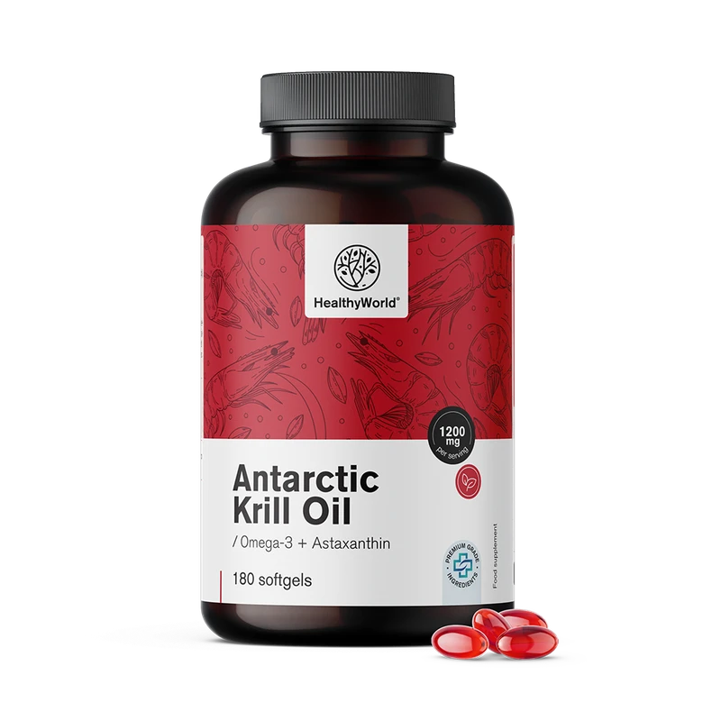 HealthyWorld Huile de krill 1200 mg