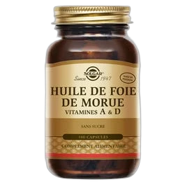 Solgar Huile de Foie de Morue