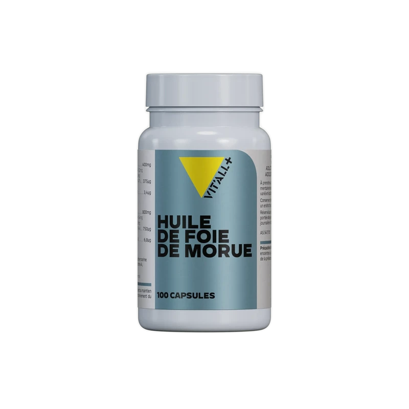 VIT'ALL+ HUILE DE FOIE DE MORUE