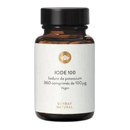Sunday Natural Iode mini-comprimés (iodure de potassium)