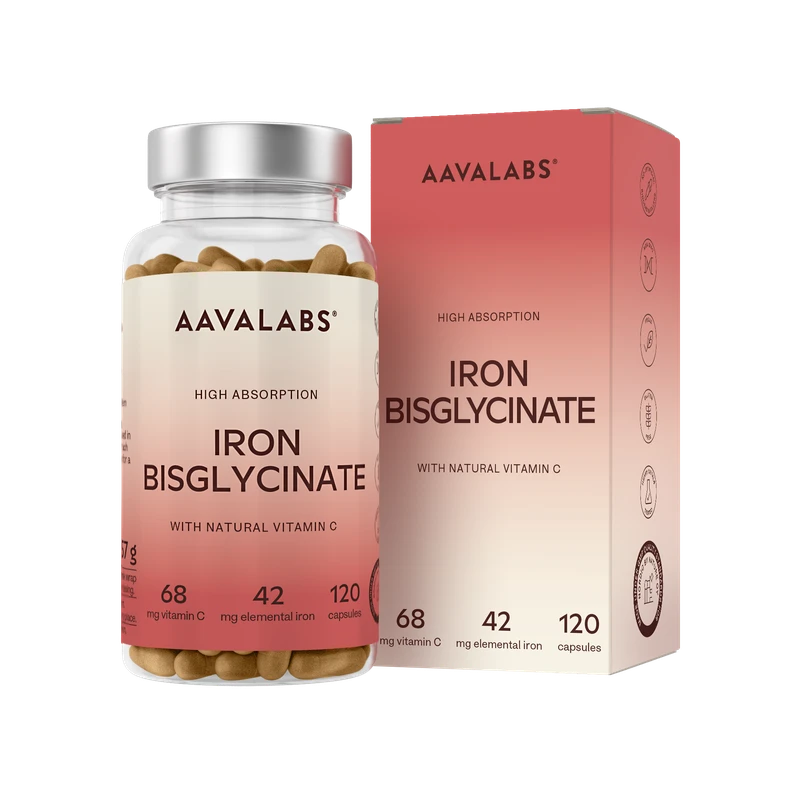 Aava Labs Iron with Vitamin C