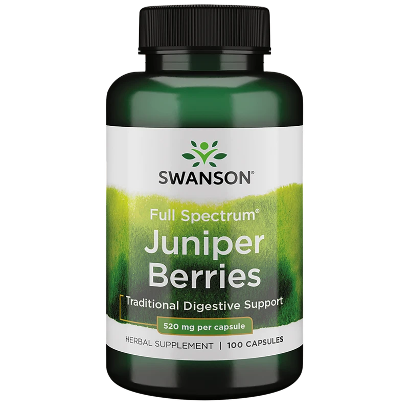 Swanson Baies de genièvre Juniper Berries 520 mg