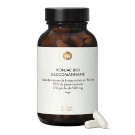 Sunday Natural Glucomannane de konjac bio