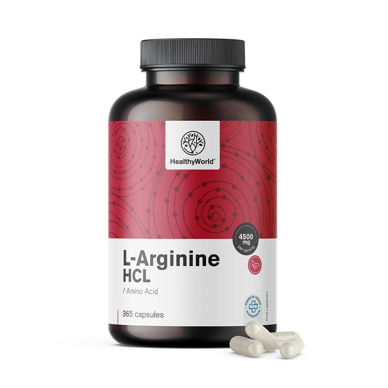 HealthyWorld L-arginine HCL 4500 mg