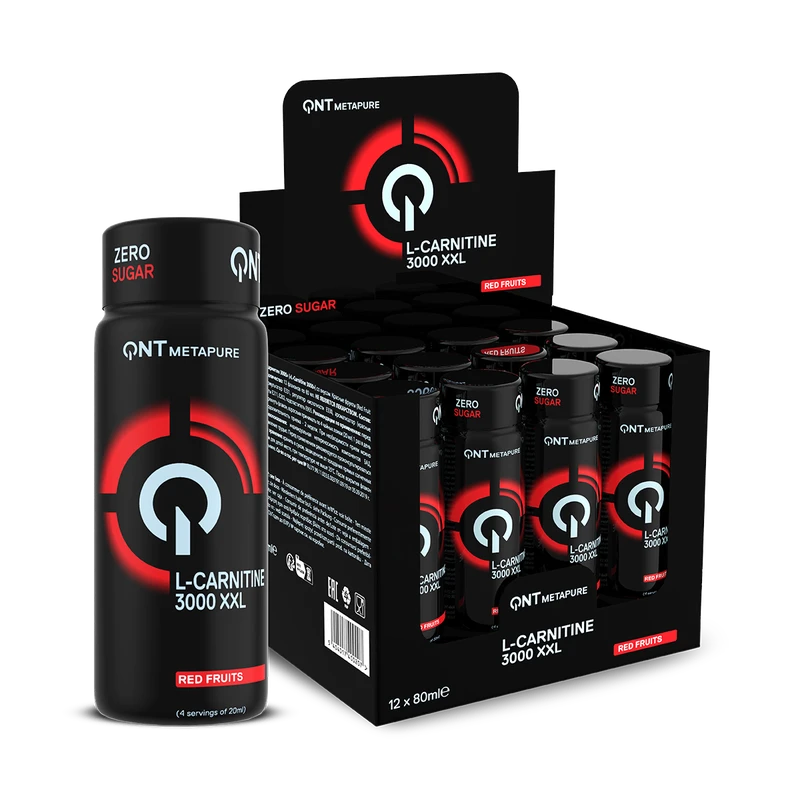 QNT L-Carnitine 3000 mg | 12 x 80 ml