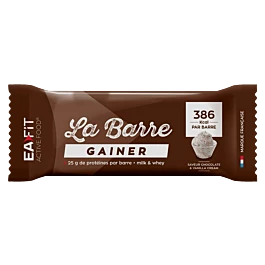 EAFit La Barre Gainer Chocolate & Vanilla Cream x 16 barres