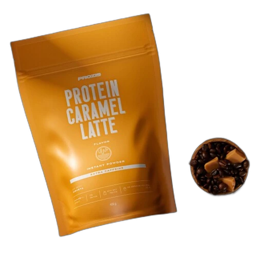 Prozis Latte au Caramel Protéiné - Extra Caféine