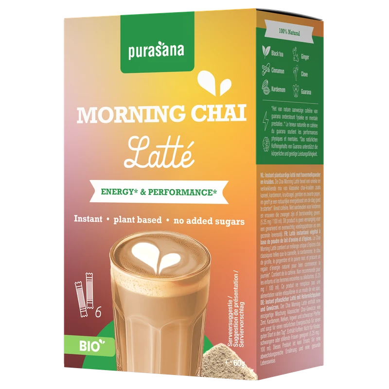 Purasana Chai Latte matinal instantané