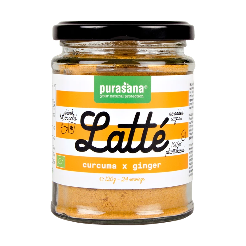 Purasana Latte curcuma gingembre