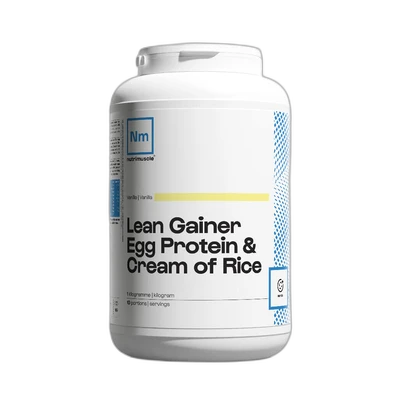 Nutrimuscle Lean Gainer Egg Crème de riz