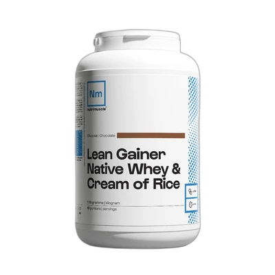 Nutrimuscle Lean Gainer Whey Crème de riz