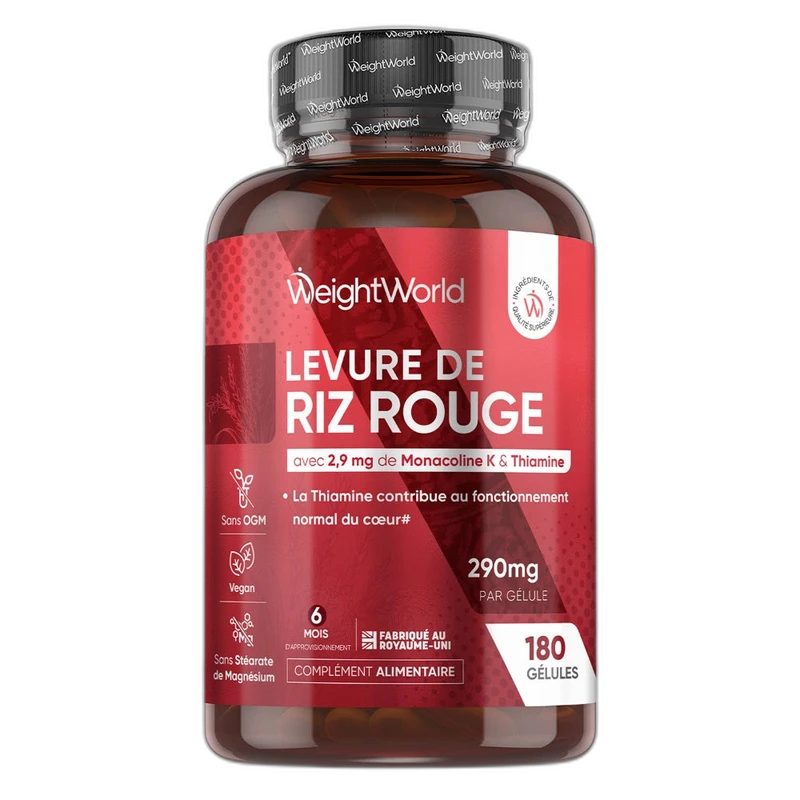 WeightWorld Levure de Riz Rouge