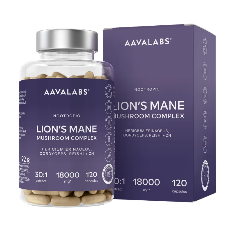 Aava Labs Lion's Mane Mushroom Complex