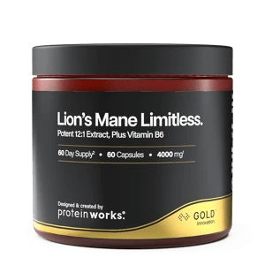 The Protein Works Lion's Mane Limitless - GOLD
