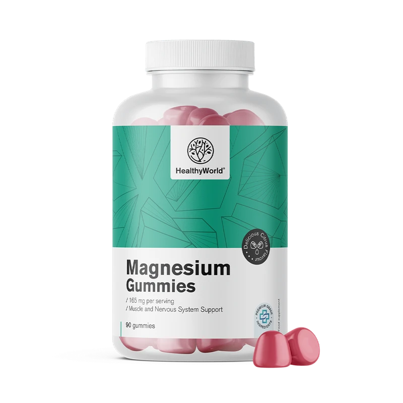 HealthyWorld Magnésium 165 mg - gummies