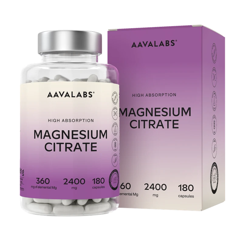 Aava Labs Magnesium Citrate