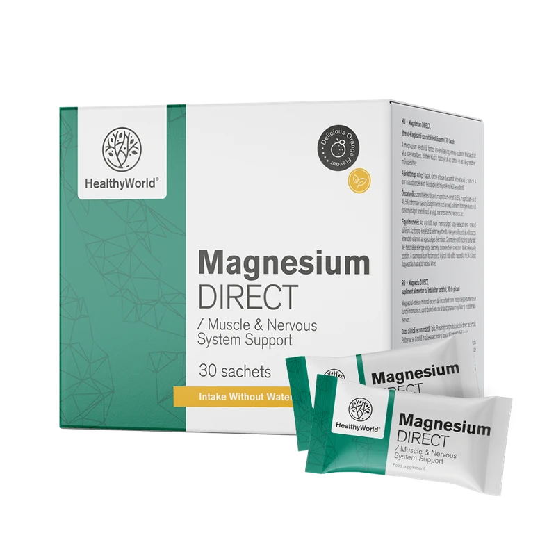 HealthyWorld Magnésium DIRECT 400 mg