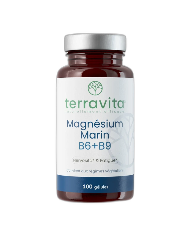 Terravita Magnésium Marin B6 B9