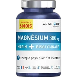 EAFit Magnésium Marin + Bisglycinate Format éco 6 mois