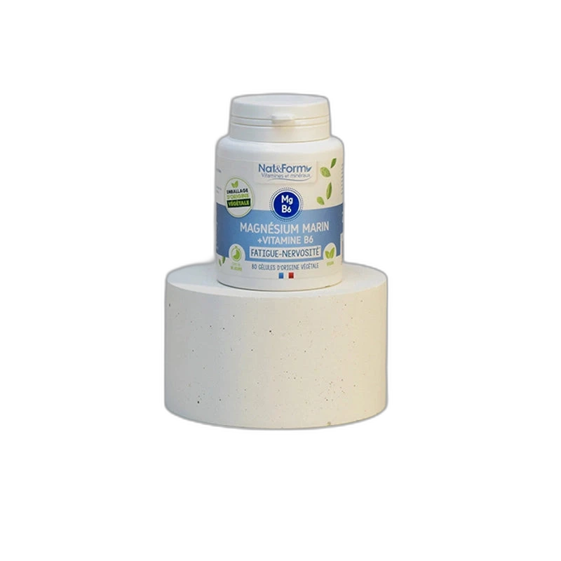 Nat&Form Magnésium marin + Vitamine B6