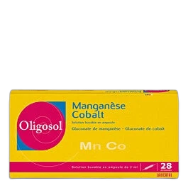 Granions Manganèse-Cobalt Oligosol