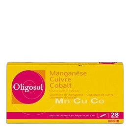 Granions Manganèse-Cuivre-Cobalt Oligosol