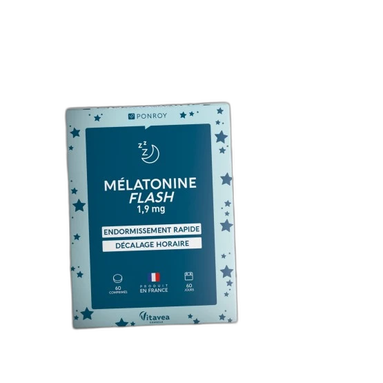 Ponroy Mélatonine Flash 1,9 mg