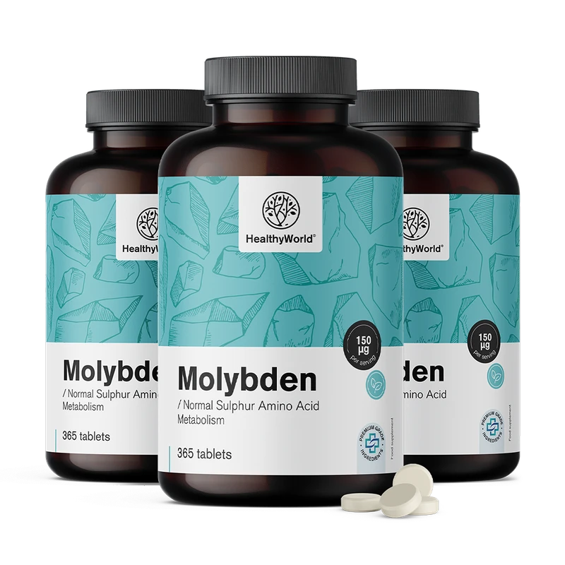 HealthyWorld Molybdène 150 µg