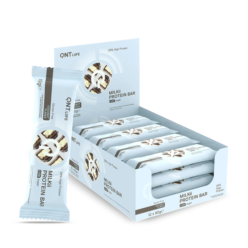 QNT Barre protéinée Milkii | 12 x 60 g
