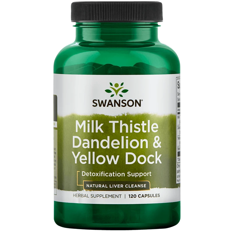Swanson Chardon-Marie, pissenlit et oseille crépue Milk Thistle, Dandelion, Yellow Dock