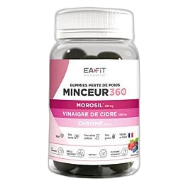 EAFit Gummies Morosil, Vinaigre de cidre de pomme Minceur 360