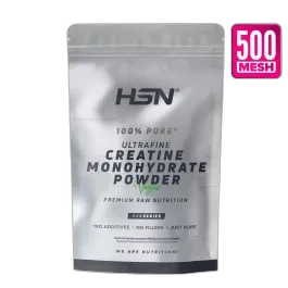 HSN Raw Series Raw Series Monohydrate de créatine ultra-fin en poudre (500 mesh)
