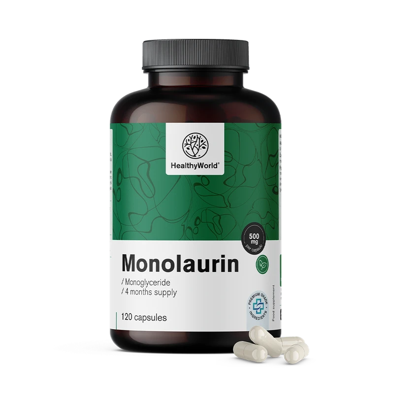 HealthyWorld Monolaurine 500 mg