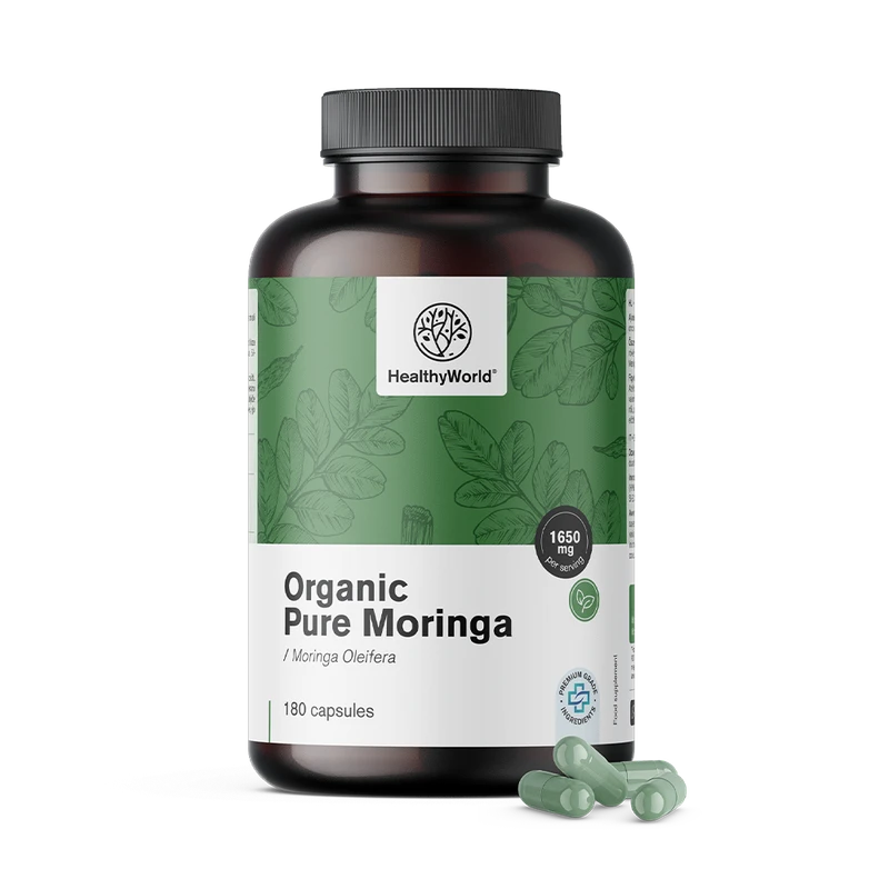 HealthyWorld Moringa BIO 1650 mg