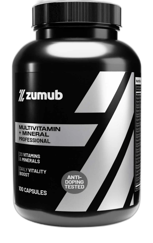 Zumub Multivitamines + Minéraux Professionnel 100 capsules