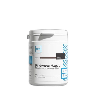 Nutrimuscle Pré-workout Musclepump (sans caféine)