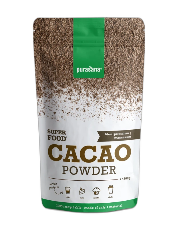 Purasana Poudre de Cacao Cru Bio