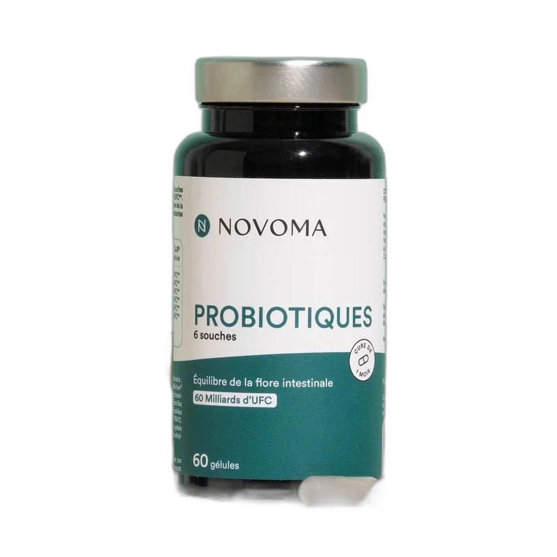 Novoma Probiotiques 60 Mds 6 souches