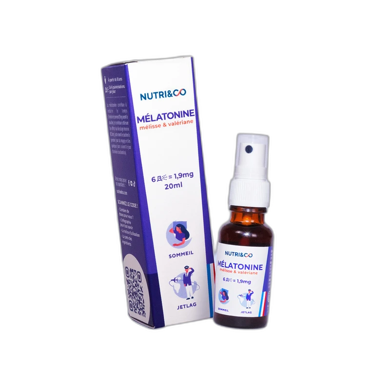 Nutri&Co Mélatonine en spray